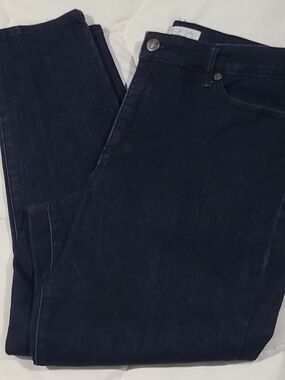 SOFIA Jeans by Sofia Vergara Women’s Sz 16 Skinny Ankle Dark Wash Denim